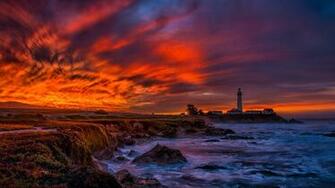 Pigeon Point Lighthouse Santa Cruz Big Sur Pacific Coast Highway