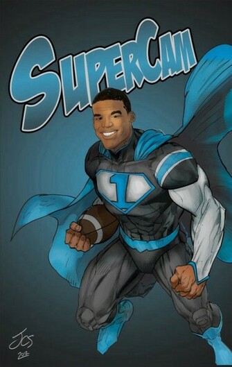 Cam Newton Turn Into Supercam Superman