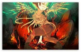 Mokou Touhou HD Wallpaper For Standard Fullscreen Uxga Xga
