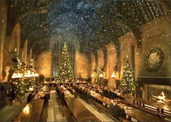 Celebrity Wallpaper Harry Potter Aula Besar Hogwarts