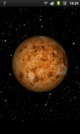 Wallpaper 3d Planets Live Android