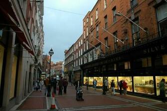 Trinity College Dublin Ireland Dub Grafton Street Shops