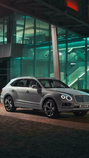 White Luxury Car Bentley Bentayga Wallpaper My Style