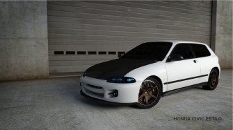 Civic Estilo Finished Projects Blender Artists Community