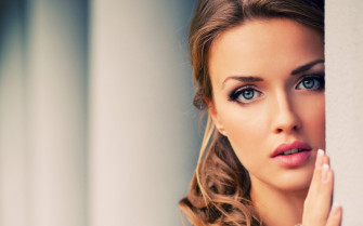 Elegant Woman Face HD Wallpaper