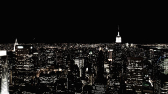 New York City Skyline At Night Wallpaper