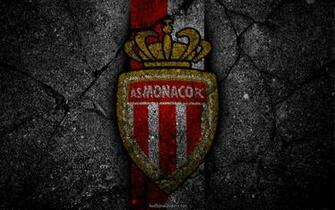 Wallpaper Monaco Logo Art Liga Soccer Football