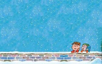Charlie Brown Peanuts Comics Christmas Dx Wallpaper