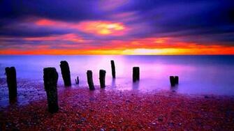 Most Colorful Sunset Beautiful Scenic Places