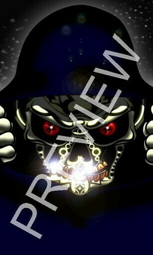Robot Devil Hell Skull Android Background Wallpaper And Home