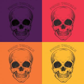 Lanefinder On Proudtrucker Skull