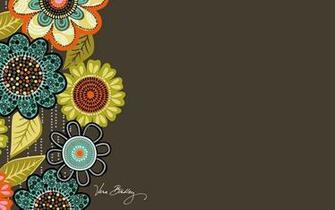 Dress Your Tech Flower Shower Desktop Wallpaper Vera Bradley
