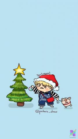 Jimin Wallpaper For Christmas Army S Amino
