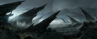Alien Landscape By Andreewallin