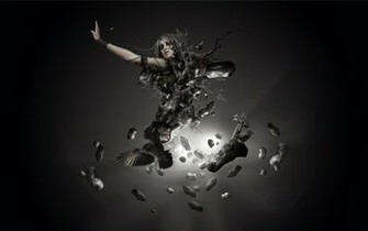 Black Digital Wallpaper Desktop Pc And Mac