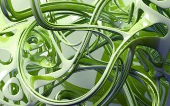 Full HD Wallpaper Abstract Green