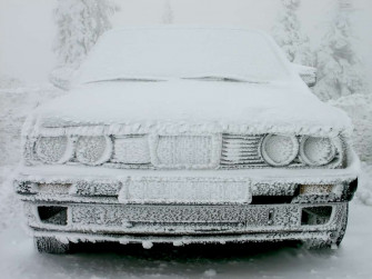 Are Bmws Good In Snow Wallpaper