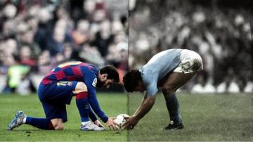 Messi En El Estadio San Paolo Pisa Templo De Maradona Por