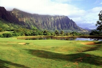 Quiet Golf Course Desktop Pc And Mac Wallpaper