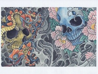 Papel De Parede Tattoo Tradicional Wallpaper Para No
