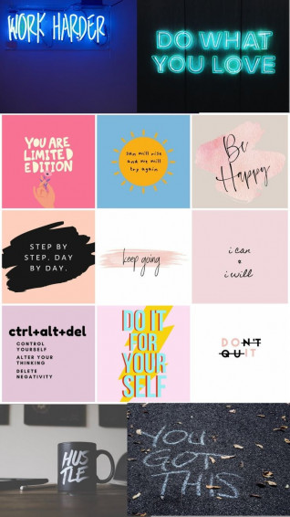 Quotes Collage Wallpaper Quote Motivation