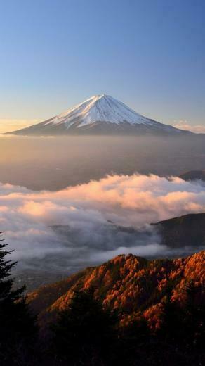 Mount Fuji HD QHD Wallpaper