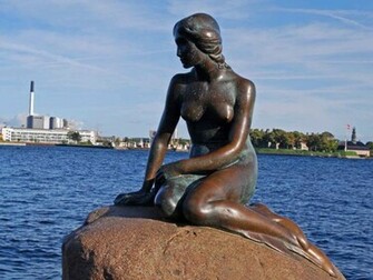 Little Mermaid Wallpaper Copenhagen