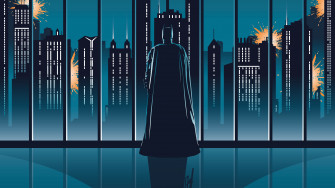 Wallpaper 4k Batman Dark Knight Minimal