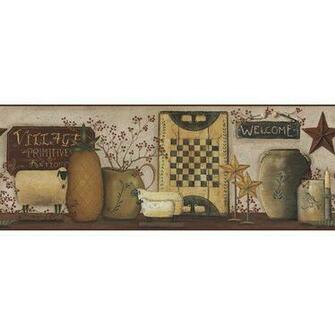 York Wallcoverings Cb5509bd Wallpaper Country Home Decor Borders