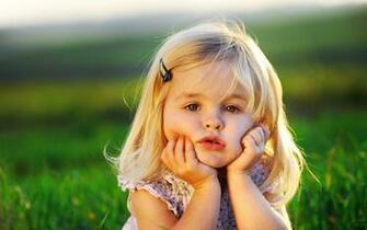 Cute Little Baby Girl Wallpaper HD