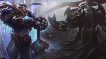 God King Garen And Darius Lol League Of Legends 8k