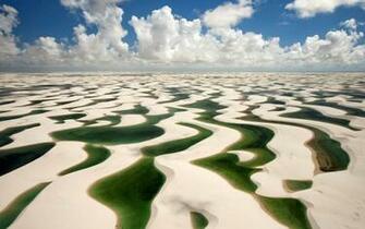 Dunes Lencois Maranhenses Wallpaper