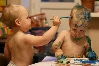 Funny Wallpaper Of Naughty Kids All