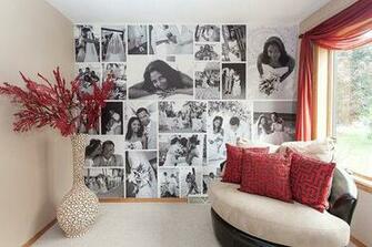 Create Custom Large Photo Collages On Removable Wallpaper
