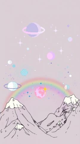 Cute Aesthetic Wallpaper Top Background