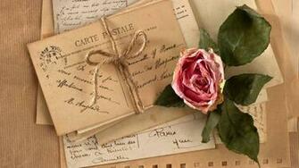 Vintage Love Letter Wallpaper HD On Picsfair