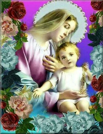 Blessed Mother Mary Baby Jesus My Spirituality