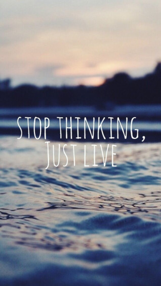 Just Live Inspiring Quotes About Life Cute Wallpaper