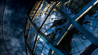 Huge Iron Globe Wallpaper HD