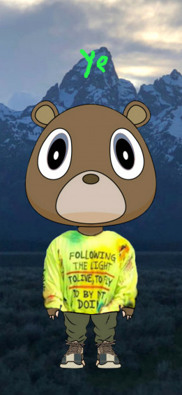 Ye Bear iPhone Wallpaper R Kanye