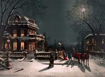Vintage Christmas Wallpaper Background