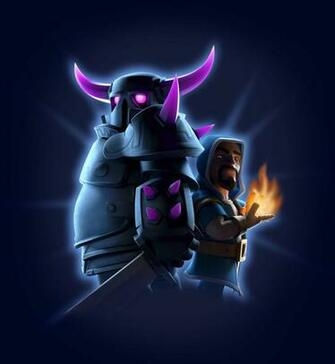 Coc Pekka X Wizard By Seureihyo