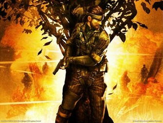 Metal Gear Solid Wallpaper Stock Photos