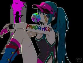 Gangster Miku Vocaloids Wallpaper