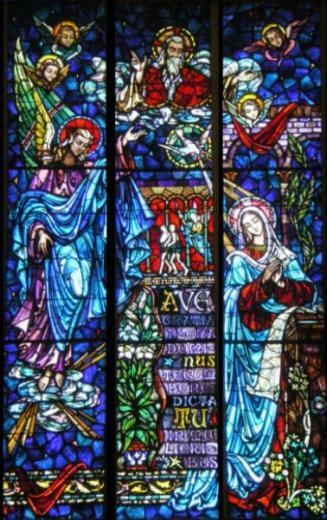 Christian Church Windows Stained Glass Background Background