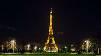 Eiffel Tower Wallpaper At Night Net