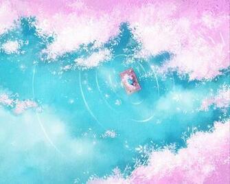 Wallpaper Lake Raft Silhouette Shore Art