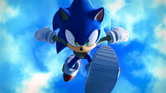 Sonic Hedgehog Wallpaper Rock Light Art