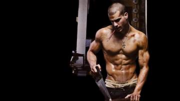 Top Collection Of Muscle Man Wallpaper