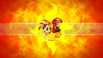 Fim Sunset Shimmer Wallpaper By M24designs